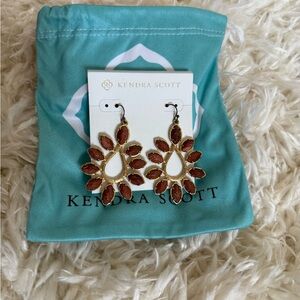 Kendra Scott Goldstone Nyla Statement Earrings